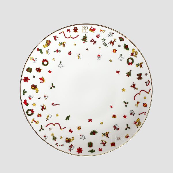Taitù Noel Oro Dinner Plate