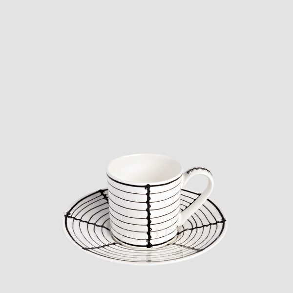 Taitù Ferri Espresso Cup with Saucer