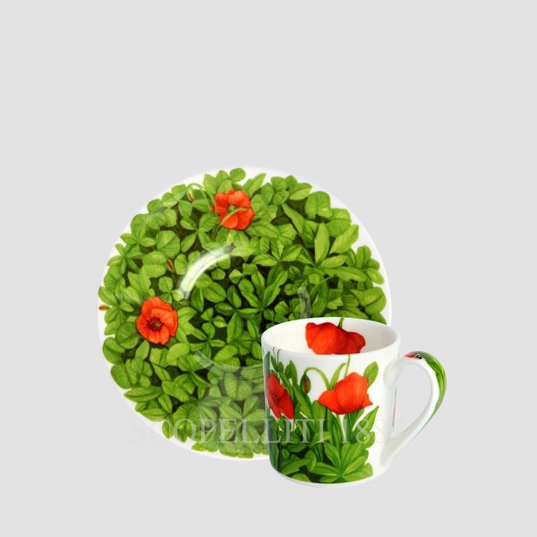 taitu coffee cup with saucer