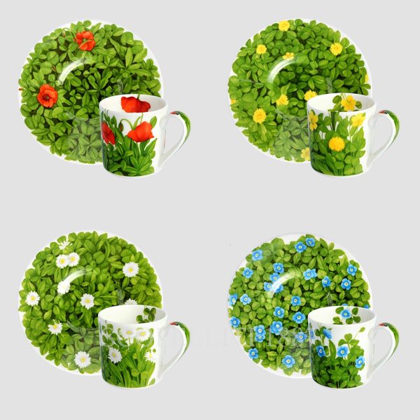 Taitù Prati Italiani Espresso Cup with Saucer