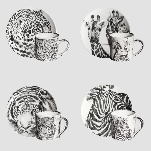 Taitù Wild Spirit Espresso Cup with Saucer