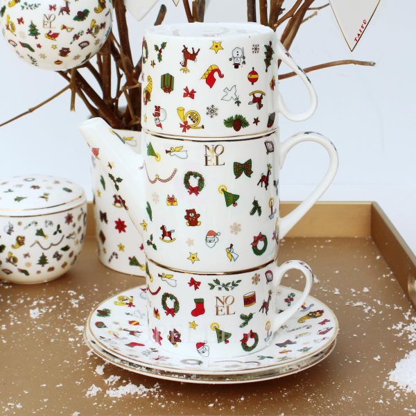 taitu gravy boat creamer noel