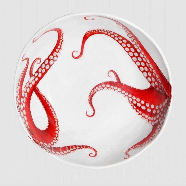 taitu medium bowl fish octopus