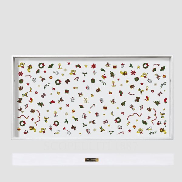 Taitù Noel Oro Rectangular Tray