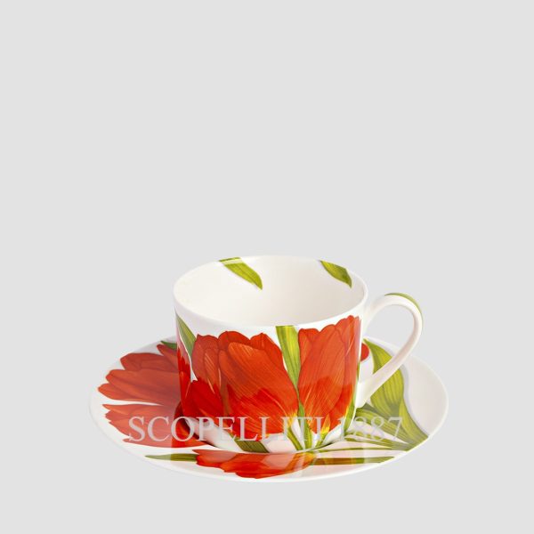 taitu freedom tea cups red