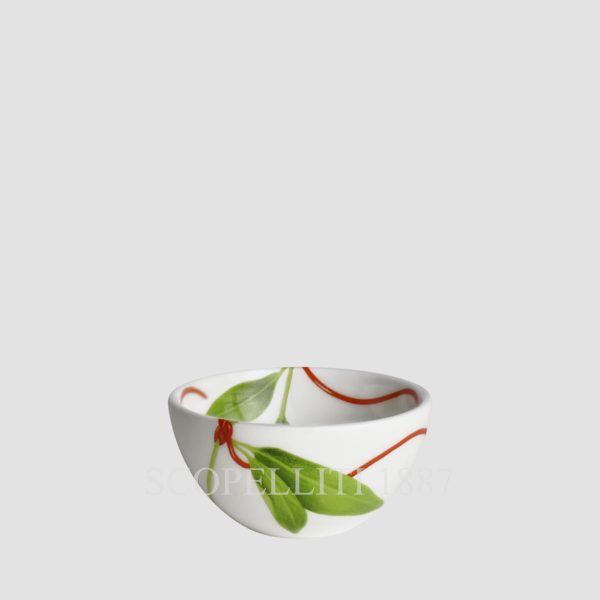 Taitù Fil Rouge Foglie Small Bowls