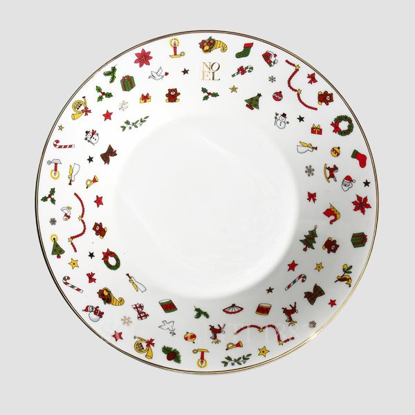 Taitù Noel Oro Soup Plate