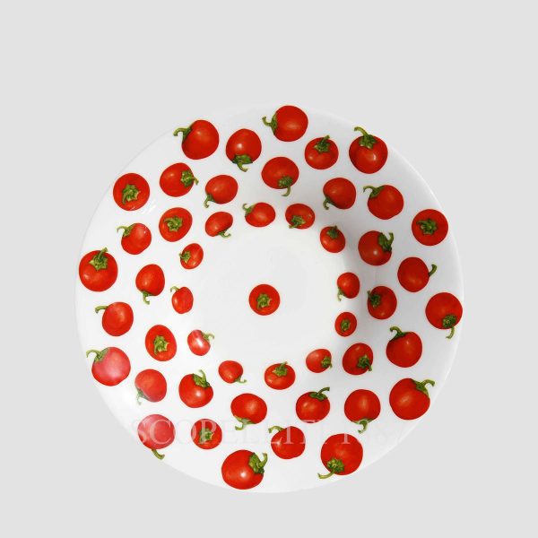 Taitù Red Pop Soup Plate