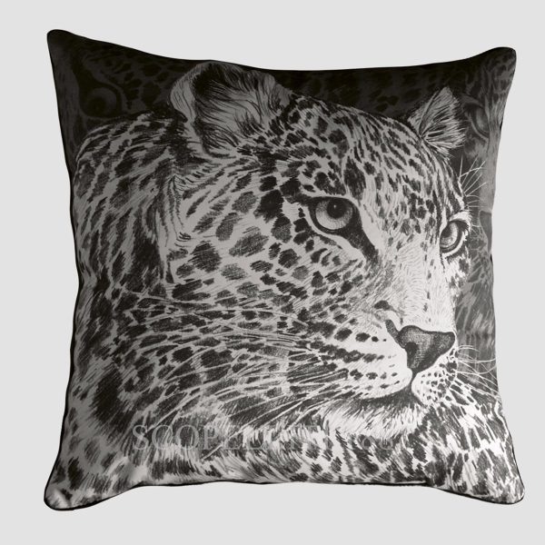 Taitù Wild Spirit Leopard Square Cushion 48x48