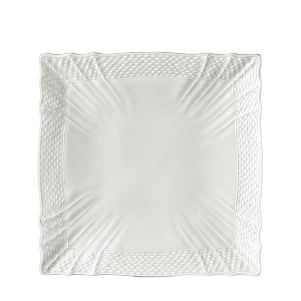 vecchio ginori 21x21 squared plate