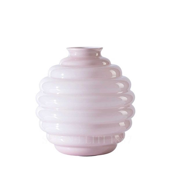 venini deco vase medium powder pink