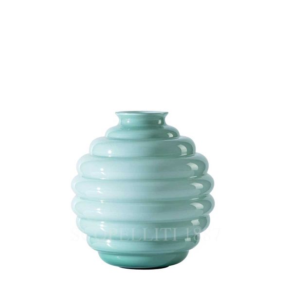 venini deco vase small rio green
