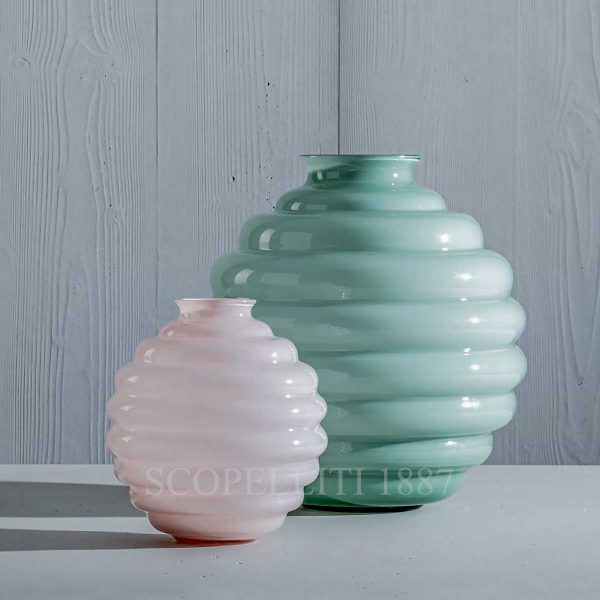 venini deco rio green powder pink