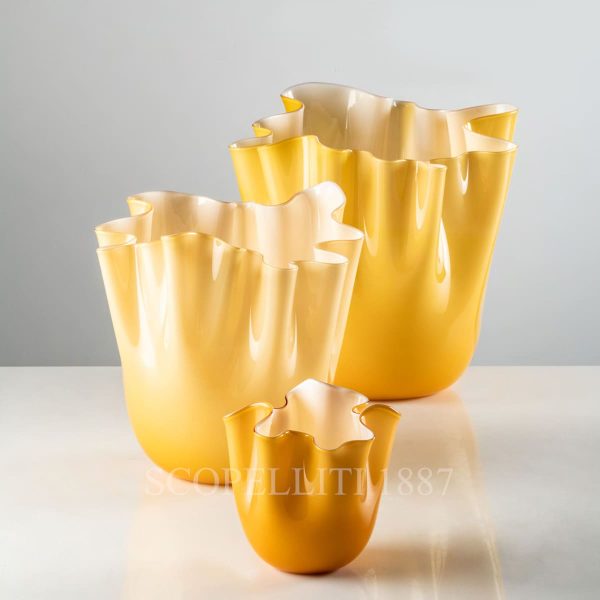 venini vase fazzoletto new color