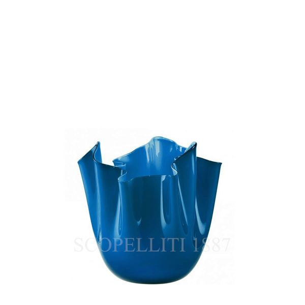 fazzoletto venini small vase blue