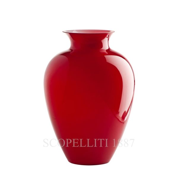venini labuan vase red large