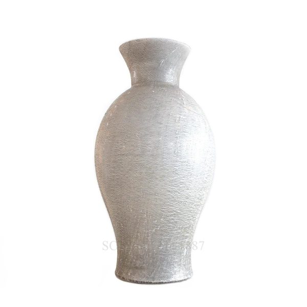 venini lucenti milk white vase