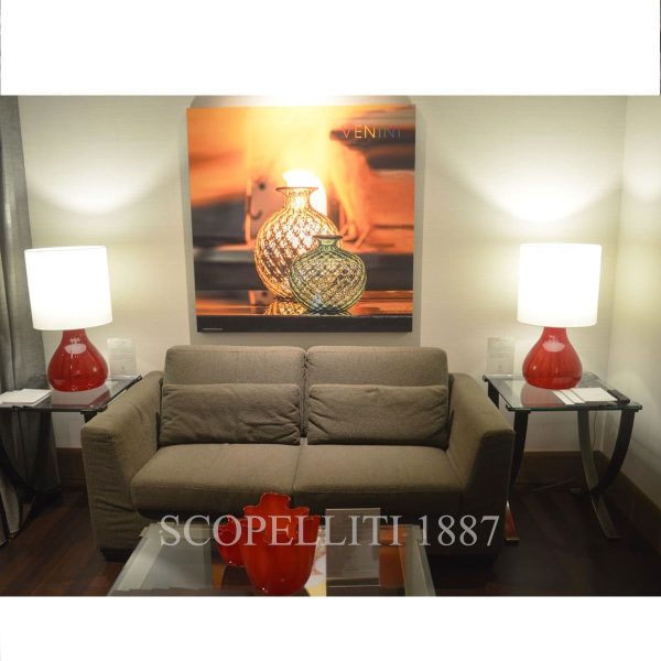 venini red lamps