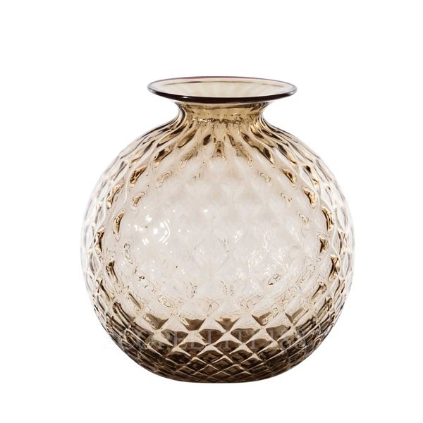 venini vase monofiore balloton medium moka