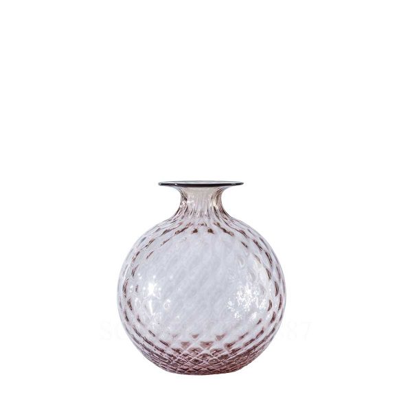 venini monofiore balloton vase x-small powder pink