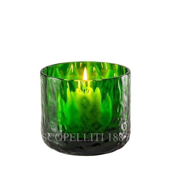 venini candleholder night in venice grass green