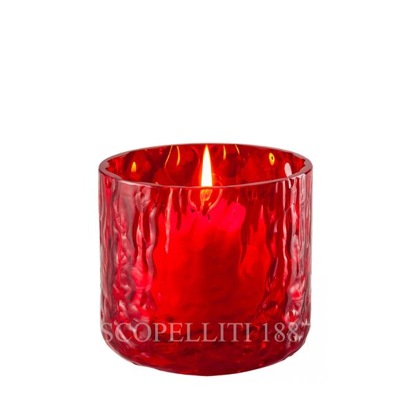 venini candleholder night in venice red