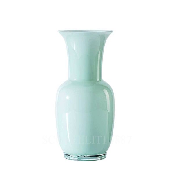 venini opalino vase large rio green