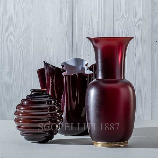 venini ox blood red new colour collection