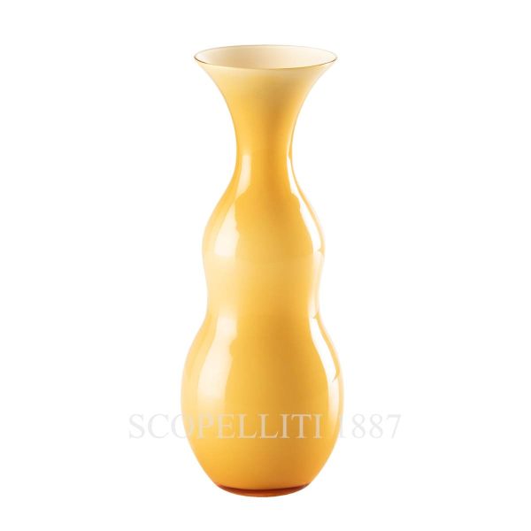 venini pigmenti vase opaline amber tall