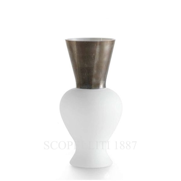 venini re vase milk white