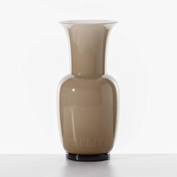 venini vase opalino medium moka