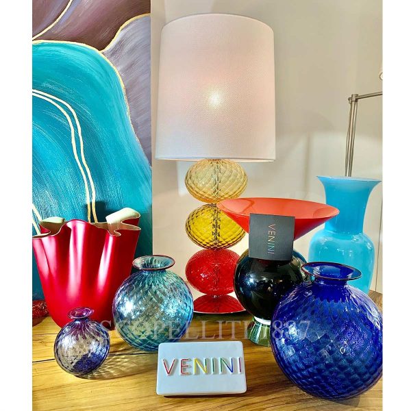 venini lamp abat jour murano glass