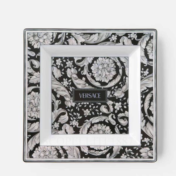 versace square tray 22 cm barocco haze