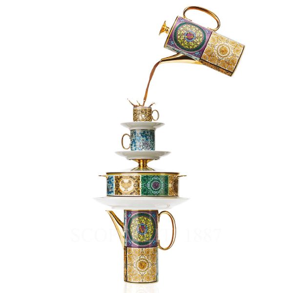 versace barocco mosaic dinnerware