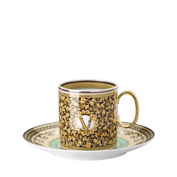 versace coffee cup and saucer barocco mosaic
