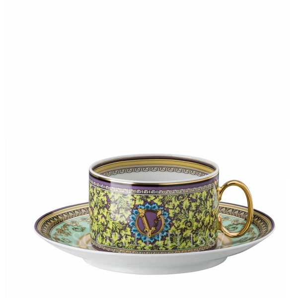 versace tea cup and saucer barocco mosaic