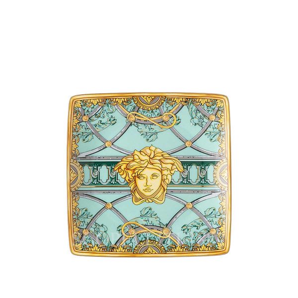 versace dish 12 cm scala del palazzo green