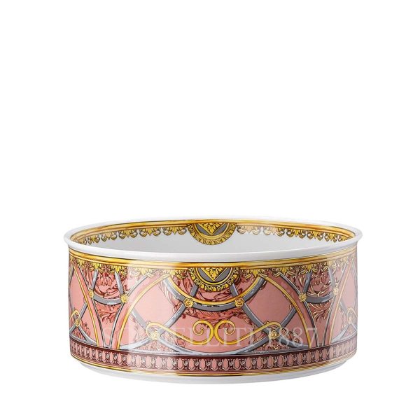 versace bowl 19 cm scala del palazzo rose