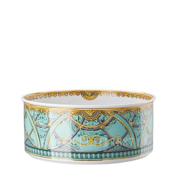 versace bowl 22 cm scala del palazzo green