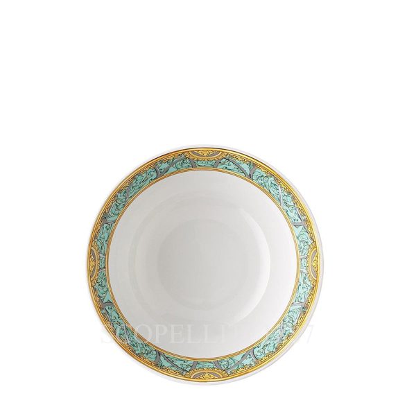 versace cereal bowl 15 cm scala del palazzo green