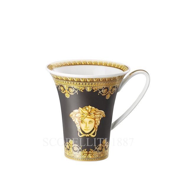 versace coffee cup baroque black