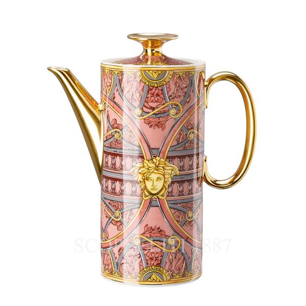 versace coffee pot scala del palazzo rose
