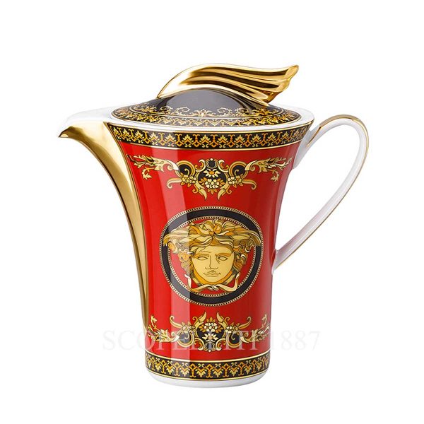 versace creamer medusa red