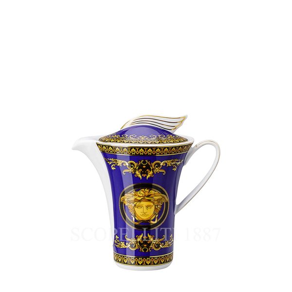 versace creamer medusa blue