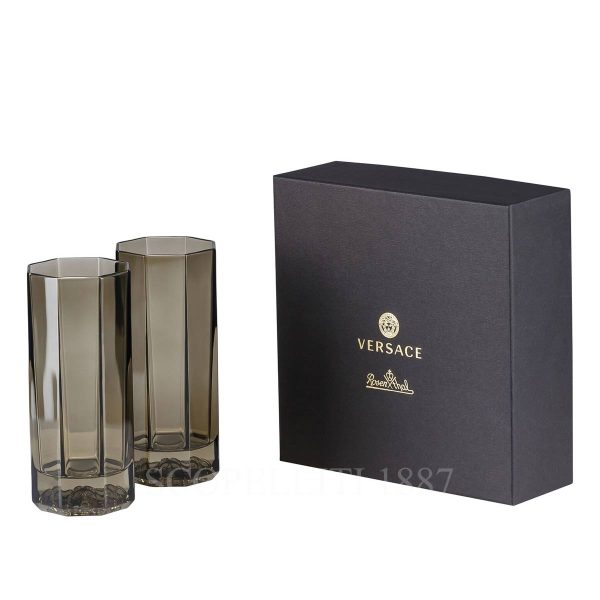 versace crystal highball medusa lumiere haze