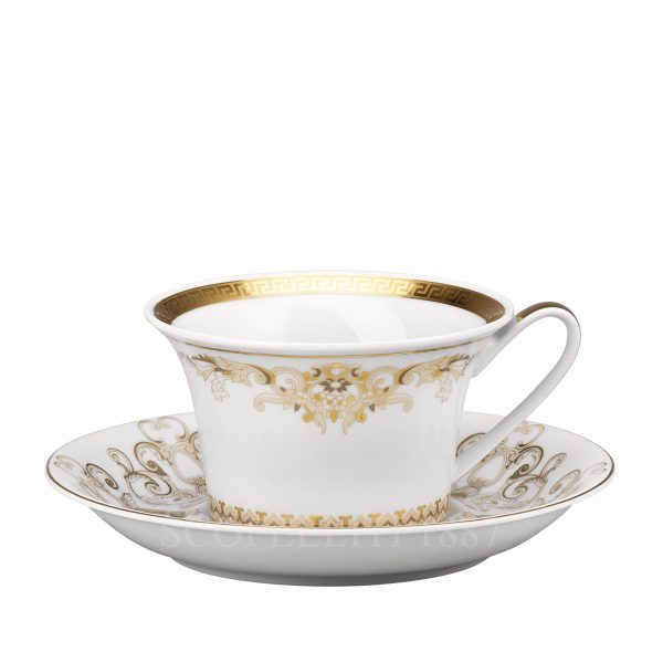 versace tea cup and saucer medusa gala gold