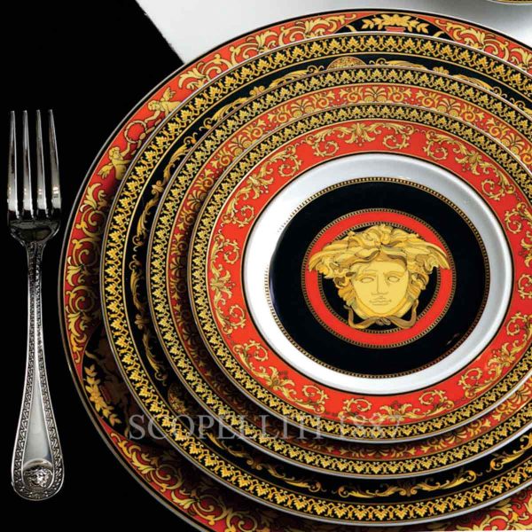 versace cutlery medusa silver plated