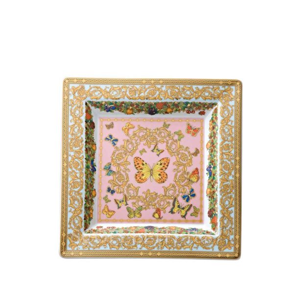 versace butterfly garden valet tray 22 cm