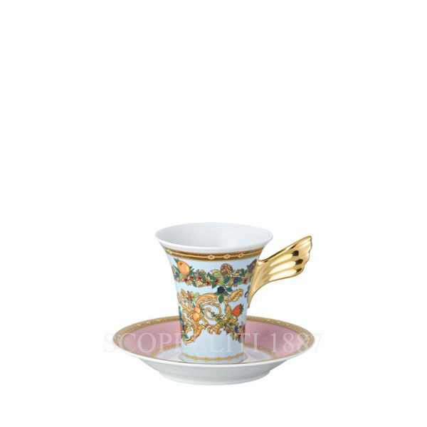 versace butterfly garden espresso cup and saucer