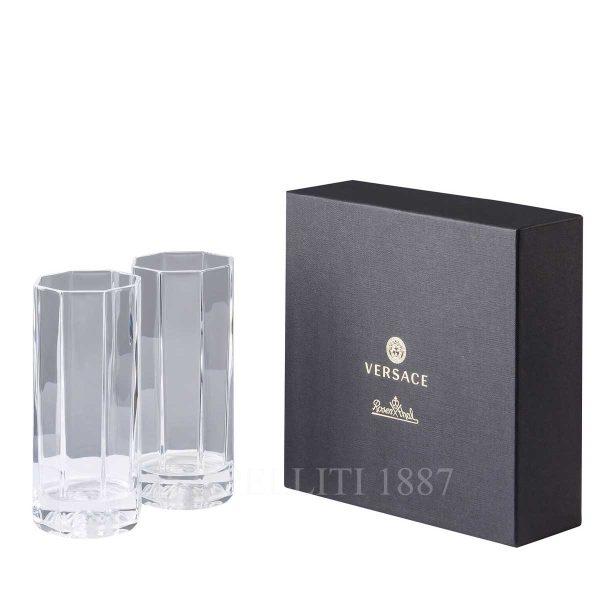 versace gift set of 2 highballs medusa lumiere